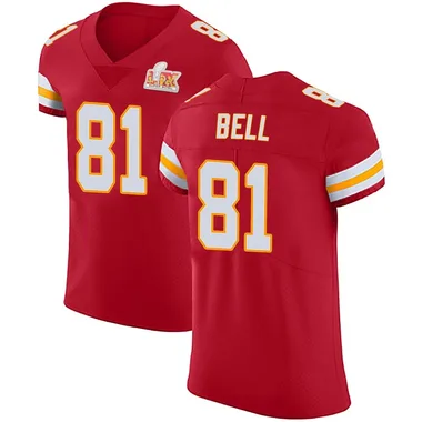 Men's Nike Kansas City Chiefs Blake Bell Team Color Vapor Untouchable Super Bowl LIX Jersey - Red Elite