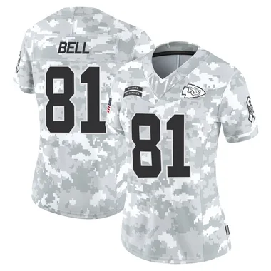 Women's Nike Kansas City Chiefs Blake Bell 2024 Salute to Service Jersey - Arctic Camo Limited