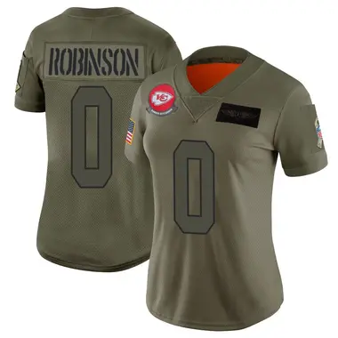Women's Nike Kansas City Chiefs Janarius Robinson 2019 Salute to Service Jersey - Camo Limited
