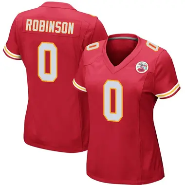Women's Nike Kansas City Chiefs Janarius Robinson Team Color Jersey - Red Game