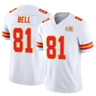 Youth Nike Kansas City Chiefs Blake Bell Vapor F.U.S.E. Super Bowl LIX Jersey - White Limited