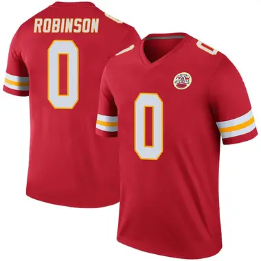 Youth Nike Kansas City Chiefs Janarius Robinson Color Rush Jersey - Red Legend